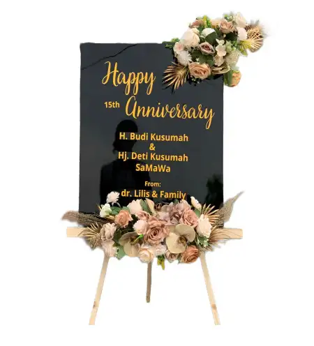 Papan Bunga Akrilik Tebet