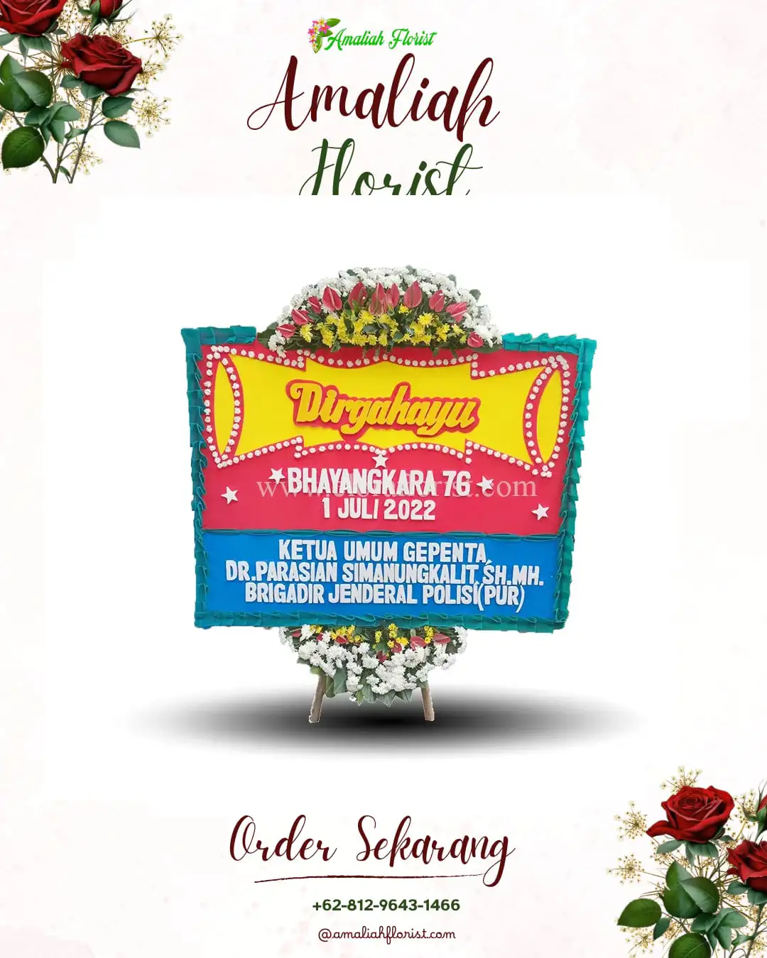 Papan Bunga HUT Ulang Tahun Tebet